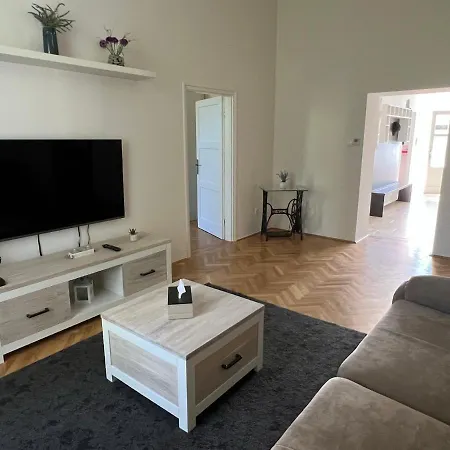 Tamas - Panoramas, Tagas Lakas A Toertenelmi Belvarosban Kilatassal A Viragorara Lägenhet *
